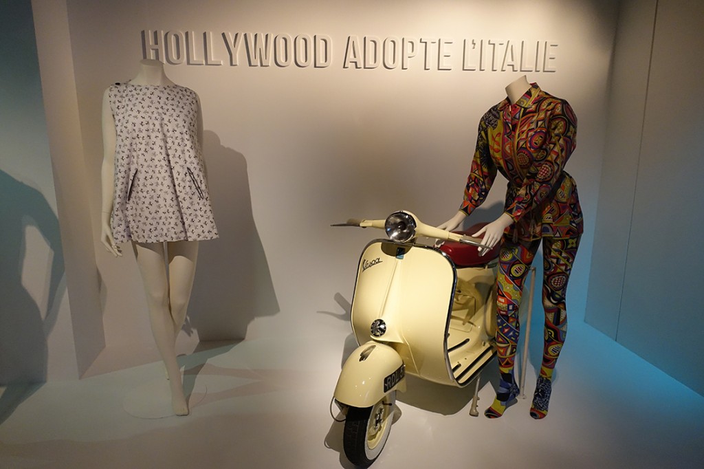 exposition eleganza: Hollywood adopte l'Italie