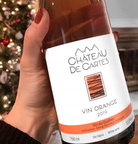 idées cadeaux gourmands - vin orange
